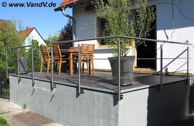 Terrassengelaender_29
Preise auf Anfrage unter Email: info@vandv.de
Schlüsselwörter: Zaun
