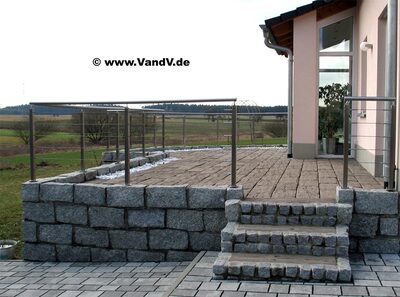 Terrassengelaender_50
Preise auf Anfrage unter Email: info@vandv.de
Schlüsselwörter: Zaun