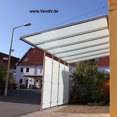 Edelstahl Carport 4
Preise auf Anfrage unter Email: info@vandv.de
Schlüsselwörter: Überdachung Carport