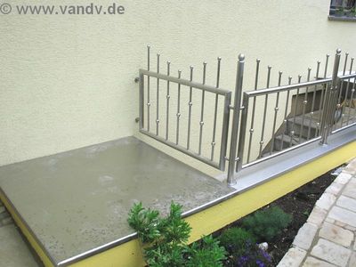 Abdeckung kellerabgang