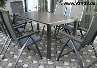 Sonstige Erzeugnisse Tisch Edelstahl Granit Nach Mass